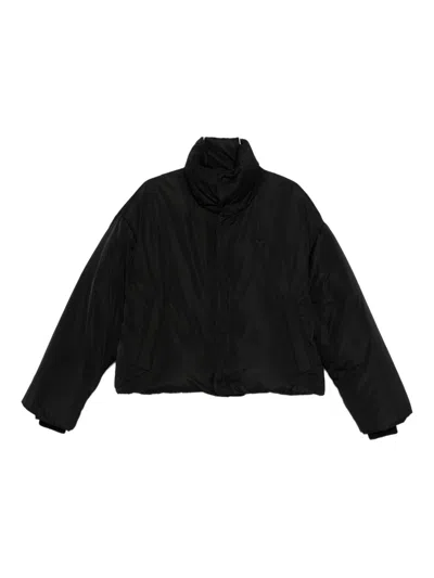 Coutr.com Ami Paris Taffetas Ami De Coeur Down Jacket In Black