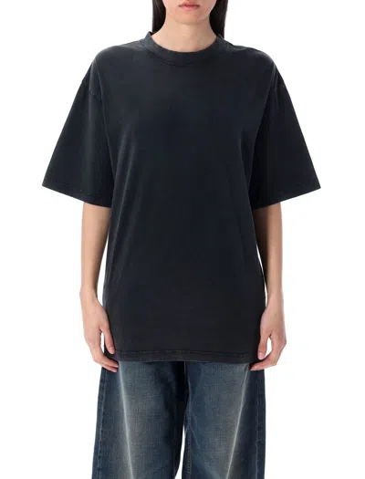 Coutr.com Balenciaga Lace-up Back T-shirt In Black