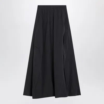 Coutr.com Balenciaga Maxi Logo Skirt In Black