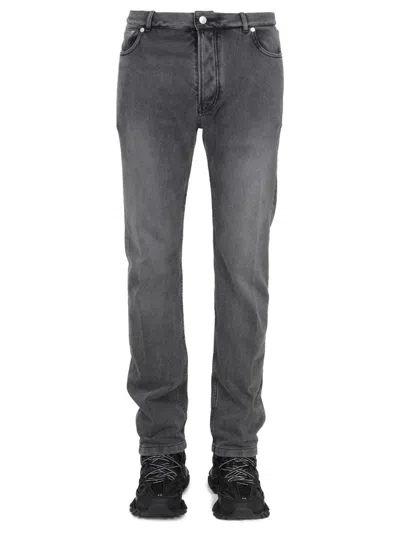 Coutr.com Balenciaga Patched Pockets Baggy Jeans In Black