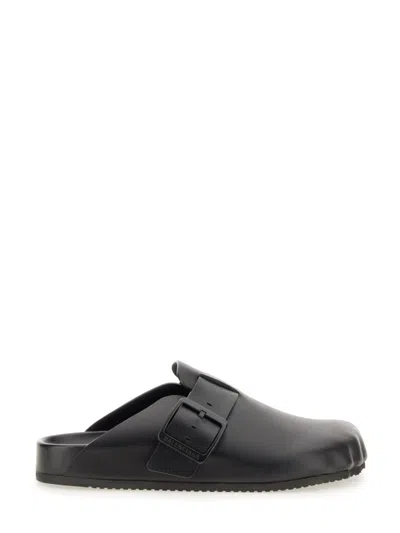 Coutr.com Balenciaga Sunday Leather Clogs In Black