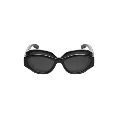 Coutr.com Balenciaga Superbusy Round Sunglasses In Black