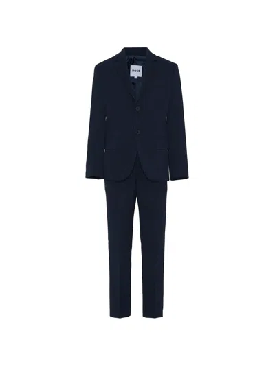 Coutr.com Boss Suit Jacket And Pants In Blue