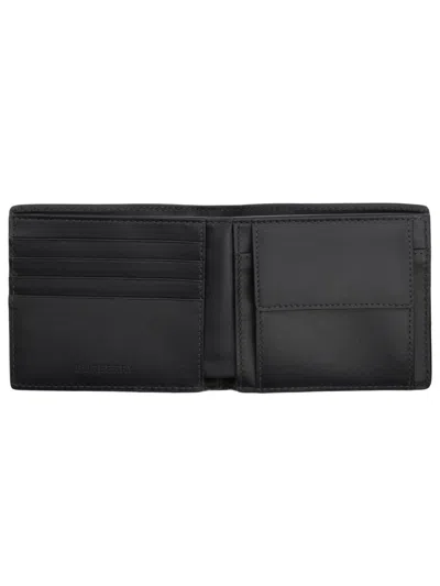 Coutr.com Burberry Bifold Wallet Check Slim Men's In Gray