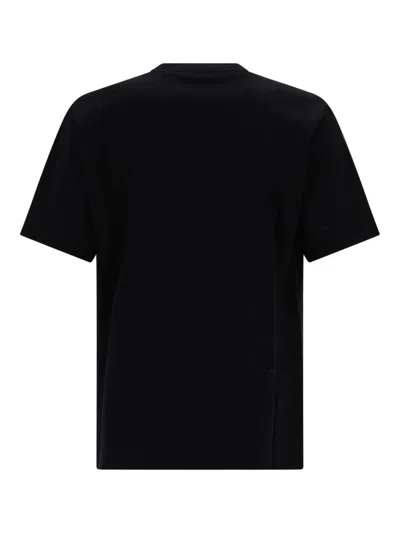 Coutr.com Burberry Check Knight Stamp Cotton T-shirt In Black