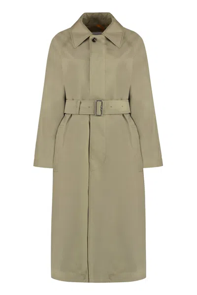 Coutr.com Burberry Checked Reversible Trench-coat In Sand