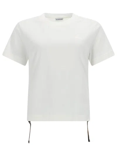 Coutr.com Burberry Equestrian Knight Design T-shirt In White