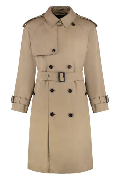 Coutr.com Burberry Long Waterloo Heritage Trench Coat - Women, Cotton Gabardine In Neutral