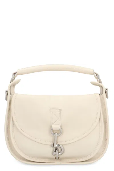 Coutr.com Burberry Mini B Clip Messenger Bag In Neutral