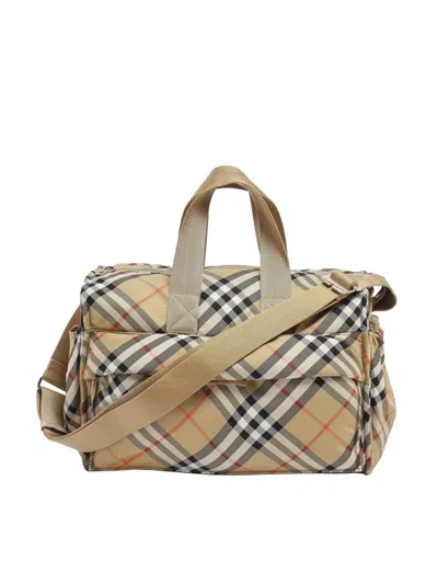 Coutr.com Burberry Quilted Nylon Baby Changing Bag In Sand