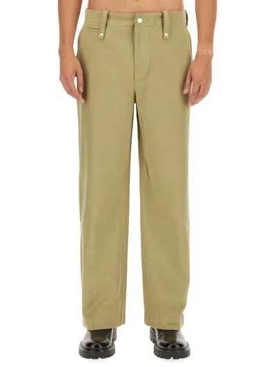 Coutr.com Burberry Satin Si Cotton Pants In Sand