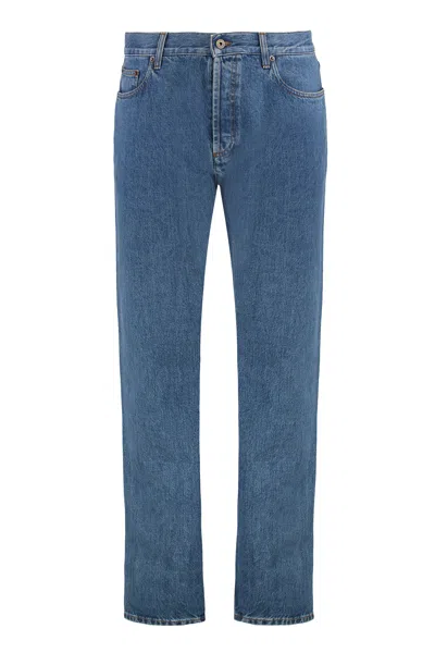 Coutr.com Burberry Slim Jeans - Men, Cotton In Blue