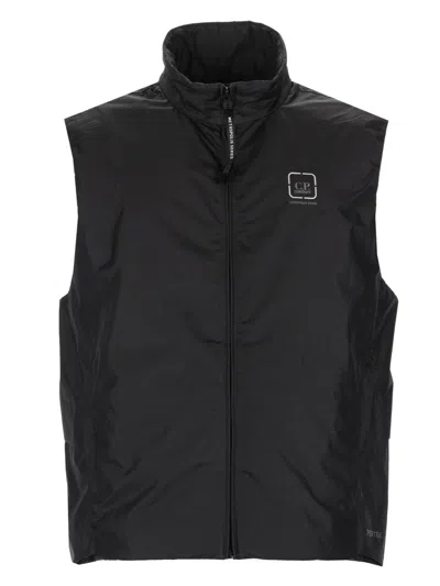 Coutr.com C. P. Company Pertex Padded Vest In Black