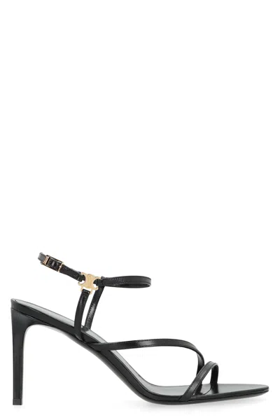 Coutr.com Celine Ava Sandal In Lambskin In Black