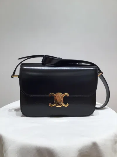 Coutr.com Celine Classique Triomphe Bag In Shiny Calfskin In Pattern