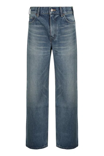 Coutr.com Celine Jolene Jeans In Cotton Denim In Blue