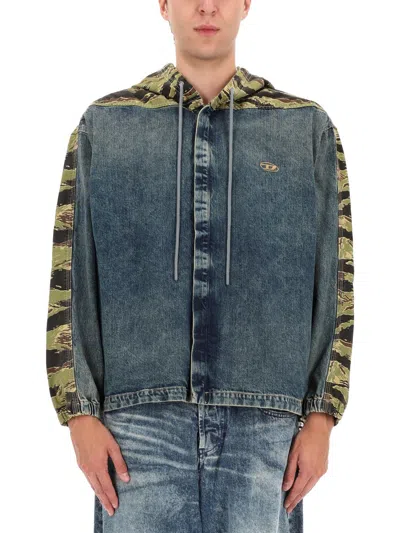 Coutr.com Classic Denim Shirt For Men In Blue