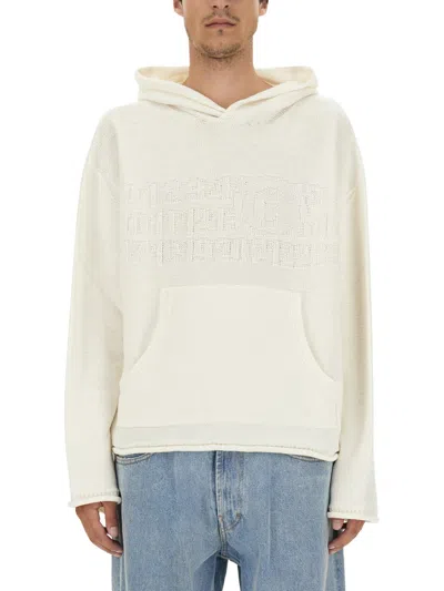 Coutr.com Cropped Fit T-shirt With Logo In White