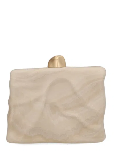 Coutr.com Cult Gaia Flyn Clutch In White