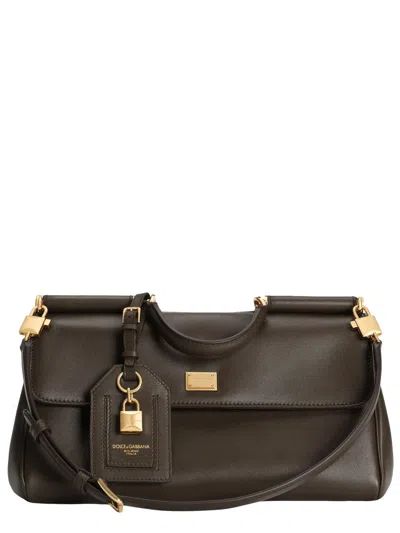 Coutr.com Dolce & Gabbana My Sicily Handbag In Brown