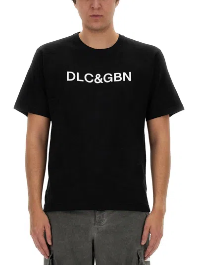 Coutr.com Dolce & Gabbana T-shirt With Logo In Black