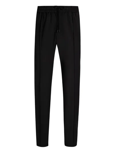 Coutr.com Dolce & Gabbana Wool Canvas Joggers For Men In Black