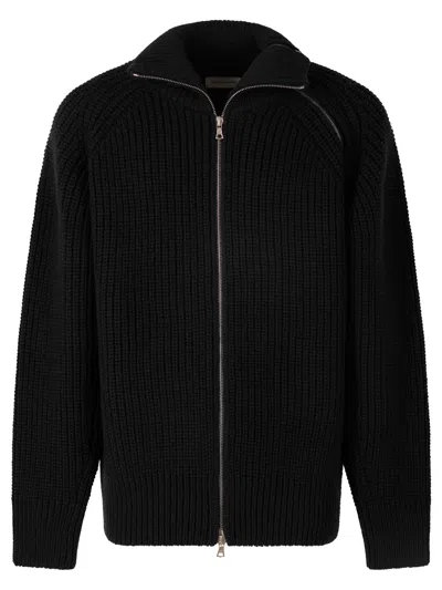 Coutr.com Dries Van Noten Ribbed Wool Sweater In Black