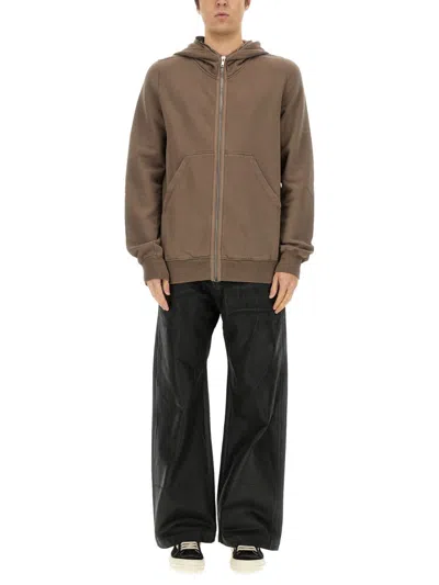 Coutr.com Drkshdw Cotton Hoodie In Gray