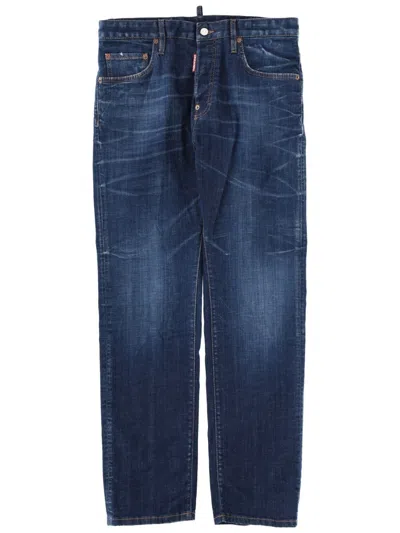 Coutr.com Dsquared Button-fastening Jeans In Blue
