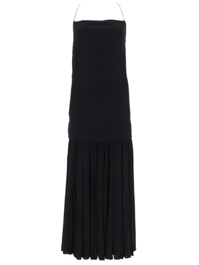 Coutr.com Elegant Long Dress For Women - Size S In Black