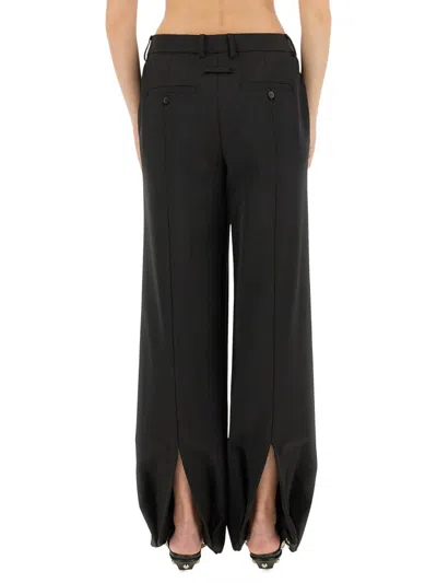 Coutr.com Elegant Polyamide Trousers For Women - Fw25 Collection In Black