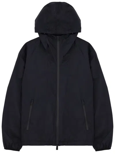 Coutr.com Emporio Armani Zip-up Hooded Jacket In Blue