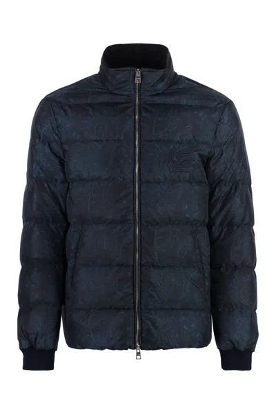 Coutr.com Etro Paisley-print Padded Jacket In Multi
