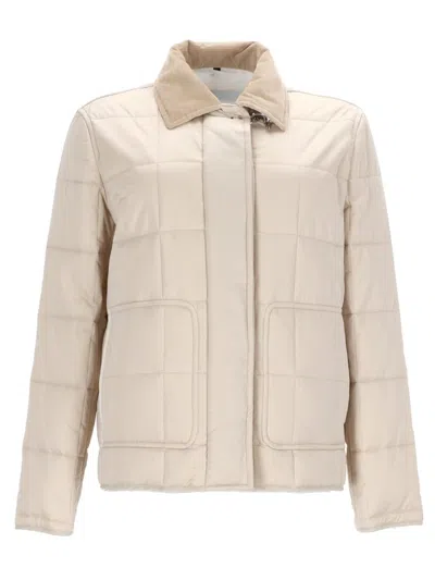 Coutr.com Fay Quilted Jacket In Sand