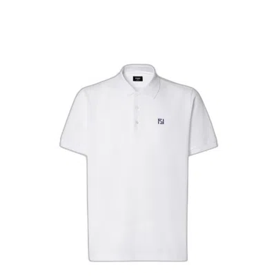Coutr.com Fendi Polo Shirt Cotton In White