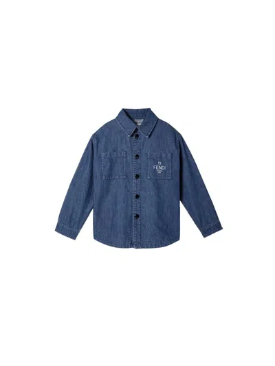 Coutr.com Fendi Shirt Denim In Blue
