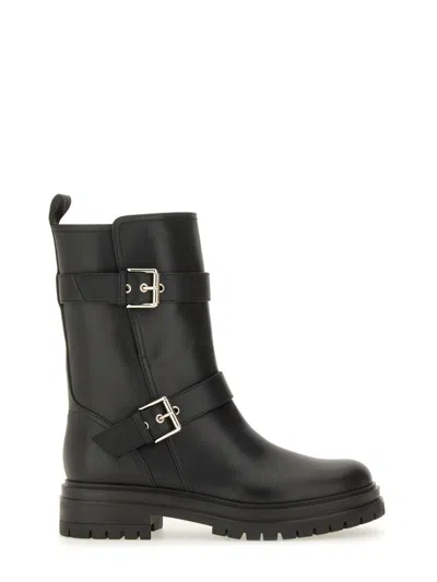 Coutr.com Gianvito Rossi Booties Thiago In Black