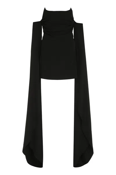 Coutr.com Giuseppe Di Morabito Jersey Mini Dress In Black
