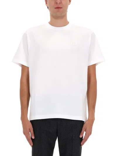 Coutr.com Gucci Cotton Jersey T-shirt With Embroidery In White