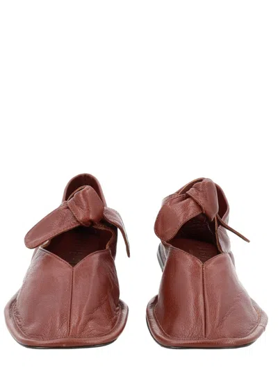 Coutr.com Hereu Llasada Ballet Flats In Brown