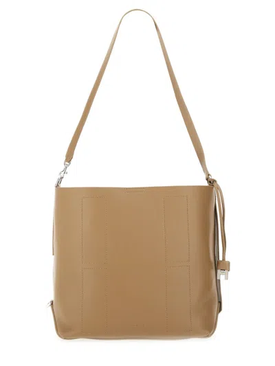 Coutr.com Hogan "hocket" Medium Hobo Bag In Sand