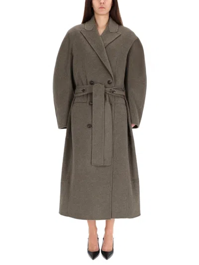 Coutr.com Jacquemus Le Manteau D'homme Curvio In Gray