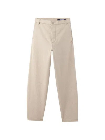 Coutr.com Jacquemus Paysan De-nïmes Denim Pants In Neutral