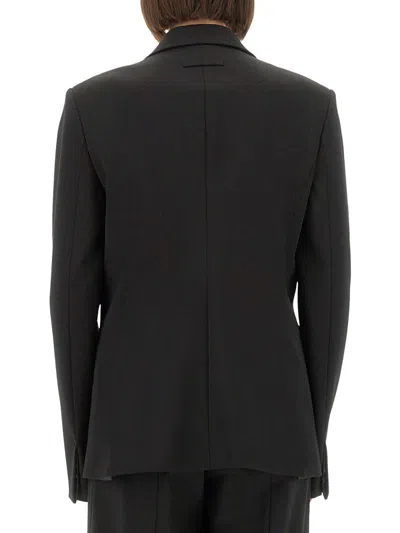 Coutr.com Jean Paul Gaultier Single-breasted Longline Coat In Black
