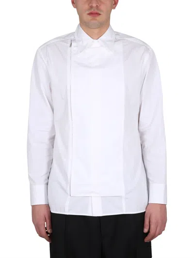 Coutr.com Jil Sander Zippered Shirt In White