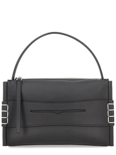 Coutr.com Jw Anderson Loafer Bag In Leather In Black