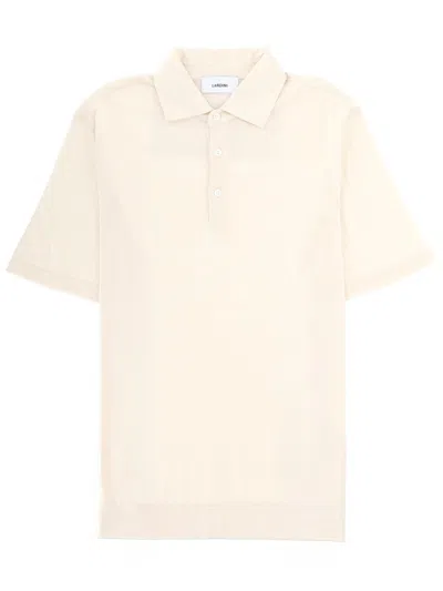 Coutr.com Lardini Buttoned Polo Shirt In White