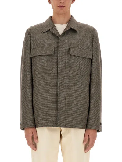 Coutr.com Lardini Shirt Jacket In Brown
