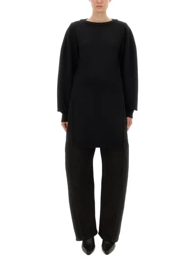 Coutr.com Lemaire Shirt With Slits In Black