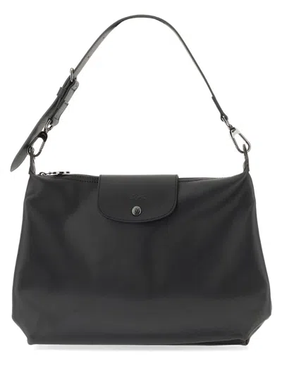 Coutr.com Longchamp Le Pliage Xtra M Hobo Bag - Leather In Black